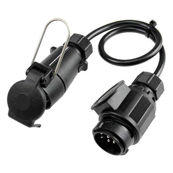 Cable Adaptador CEE As-Schwabe 1.5m Negro - Para Camping, Obra Y Exterior IP44