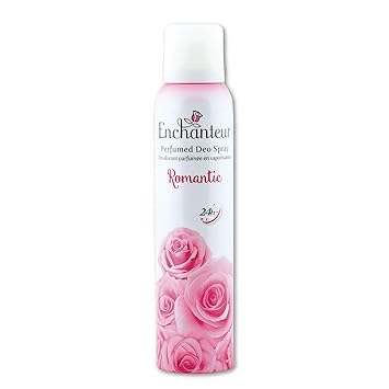 Enchanteur Romantic Perfumed Deo Spray for Women, 150ml