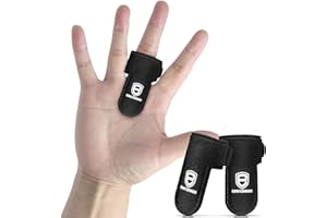 EDNYZAKRN 2Pcs Trigger Finger Splint, Finger splints for Thumb, Index, Middle, Ring and Pinky, Finger Support Brace for Tendonitis, Stiffness, Curved, Bent, Locked - Fit for Left Or Right Hand