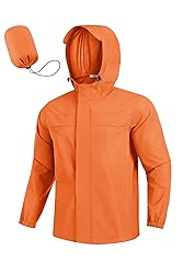 COOFANDY Men's Rain Jacket Waterproof Lightweight
