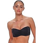 Sunsets Loretta Bandeau Women's Swimsuit Bikini Top (Textured)