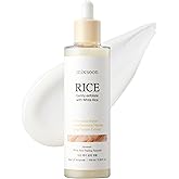 mixsoon White Rice Peeling Ampoule - White rice exfoliant, Gentle Exfoliating Serum for Smooth, Radiant Skin, Dead Skin Cells Remover 100ml / 3.38 fl.oz. Korean Glass Skin Care