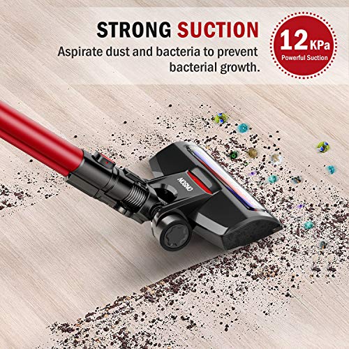 Cordless Vacuum, ONSON Cordless Stick Vacuum Cleaner, 150W Powerful