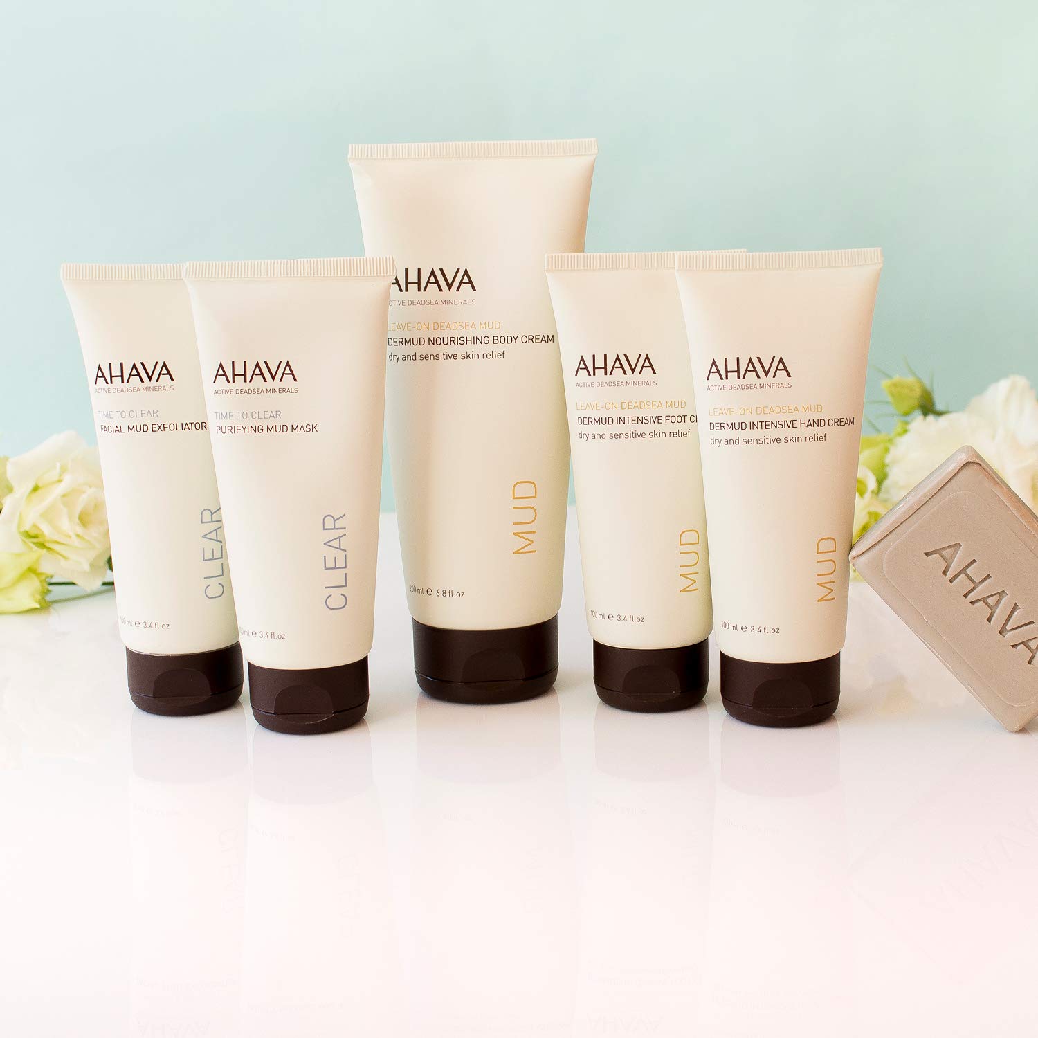 AHAVA Dermud Intensive Foot Cream, 3.4 Fl Oz: Premium Beauty