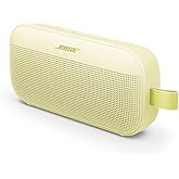 Bose SoundLink Flex Bluetooth Speaker (2nd Gen) - Portable Outdoor Speaker with Hi-Fi Audio, Waterproof and Dustproof, USB-C, Up to 12 Hours Battery Life, Citrus Yellow - Limited Edition Color