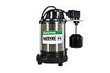 Wayne 1 HP Heavy Duty Submerisble Cast Iron and