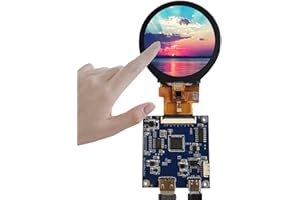 FanyiTek 2.1 inch 480X480 IPS MIPI 300nit Circle LCD Touch Screen and 40 pins Controller Board