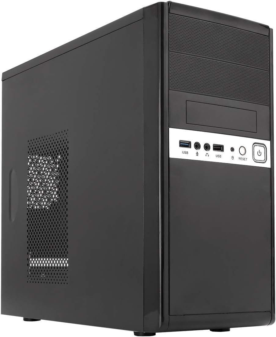 Unyka UK-6011 – Computer Case (Mini-Tower, PC, SECC, SGCC, 500 W, Top) Black