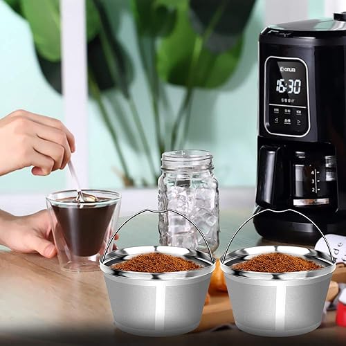 8-12 Cup Reusable Basket Permanent Coffee Filter, Perfect Fit 8-12