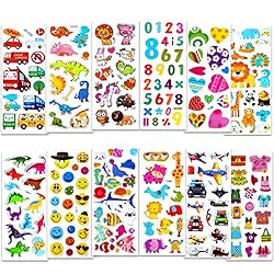 BEESTECH Stickers for Kids 2, 3, 4 Year