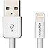 AmazonBasics Apple Certified Lightning to USB Cable - 6 Feet (1.8 Meters) - White