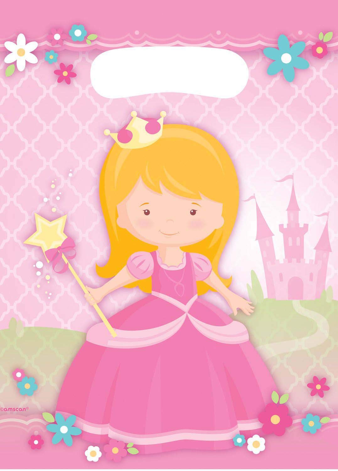 Amscan – My Princess 9900400 – Pack of 8 Party Bags