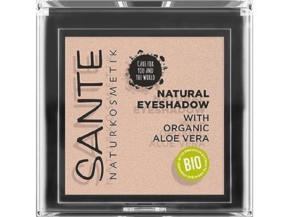 Sante Naturkosmetik Natural Eyeshadow 01 Pearly Opal Eyeshadow Matte Colour Shade Organic Extracts Vegan 1.8 g