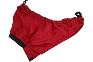 Waterproof for Kayak Spray Skirt Cockpit Cover for Canoe Boat - 290T Polyester Adjustable Waist 67-117cm Quick Release Elasti