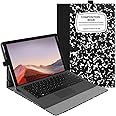 Fintie Case for Microsoft Surface Pro 7 Plus, Surface Pro 7/6/5/4/3 12.3 Inch Tablet - Multiple Angle Viewing Portfolio Business Cover, Compatible w/Type Cover Keyboard (compositon Book)