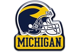 aminco NCAA Unisex NCAA Sturdy 3" Football Helmet Magnet