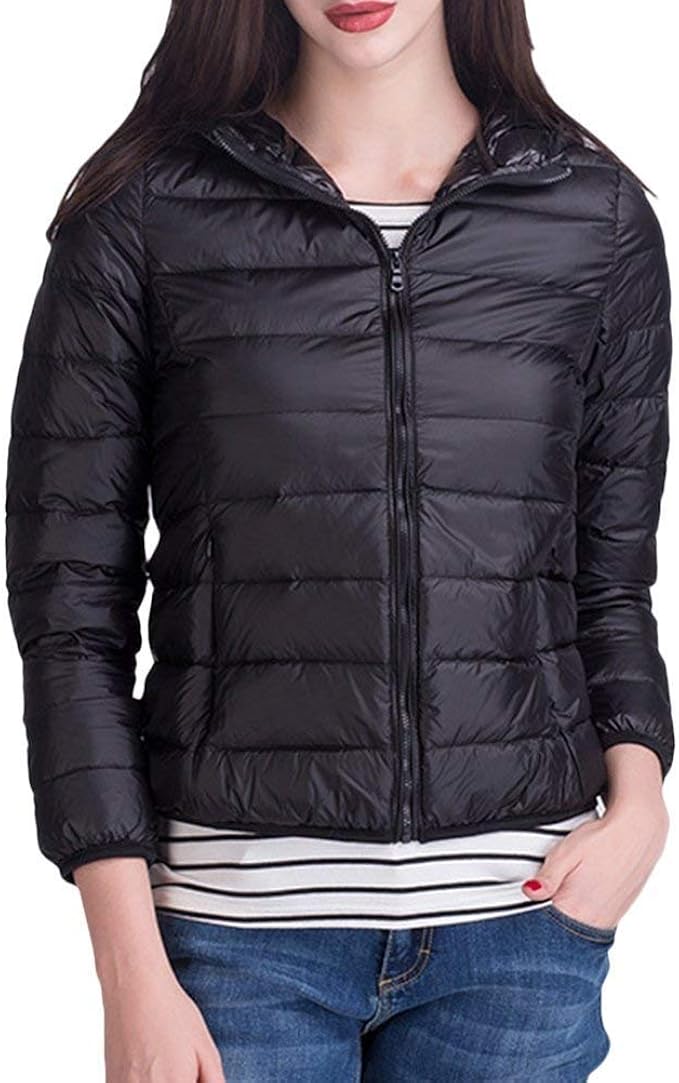 Leichte Daunenjacke Damen - Packbar, Übergangsjacke, Winddicht, In Vielen Größen