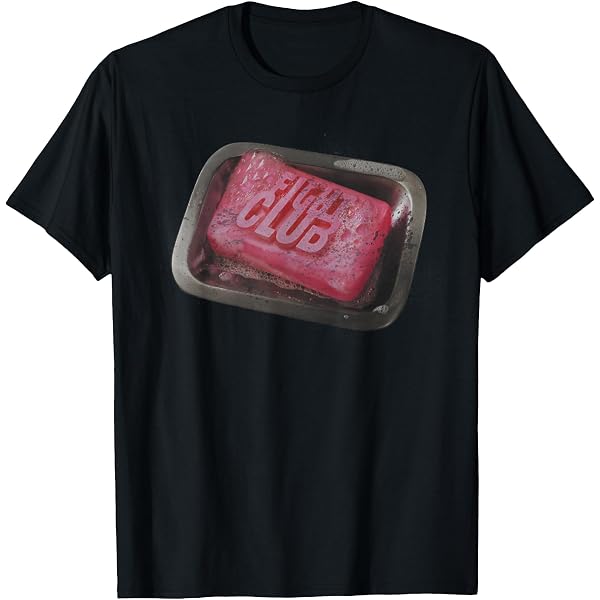 T-shirt Collector Fight Club - 20th Century Studios - Logo Savon - Taille S Noir