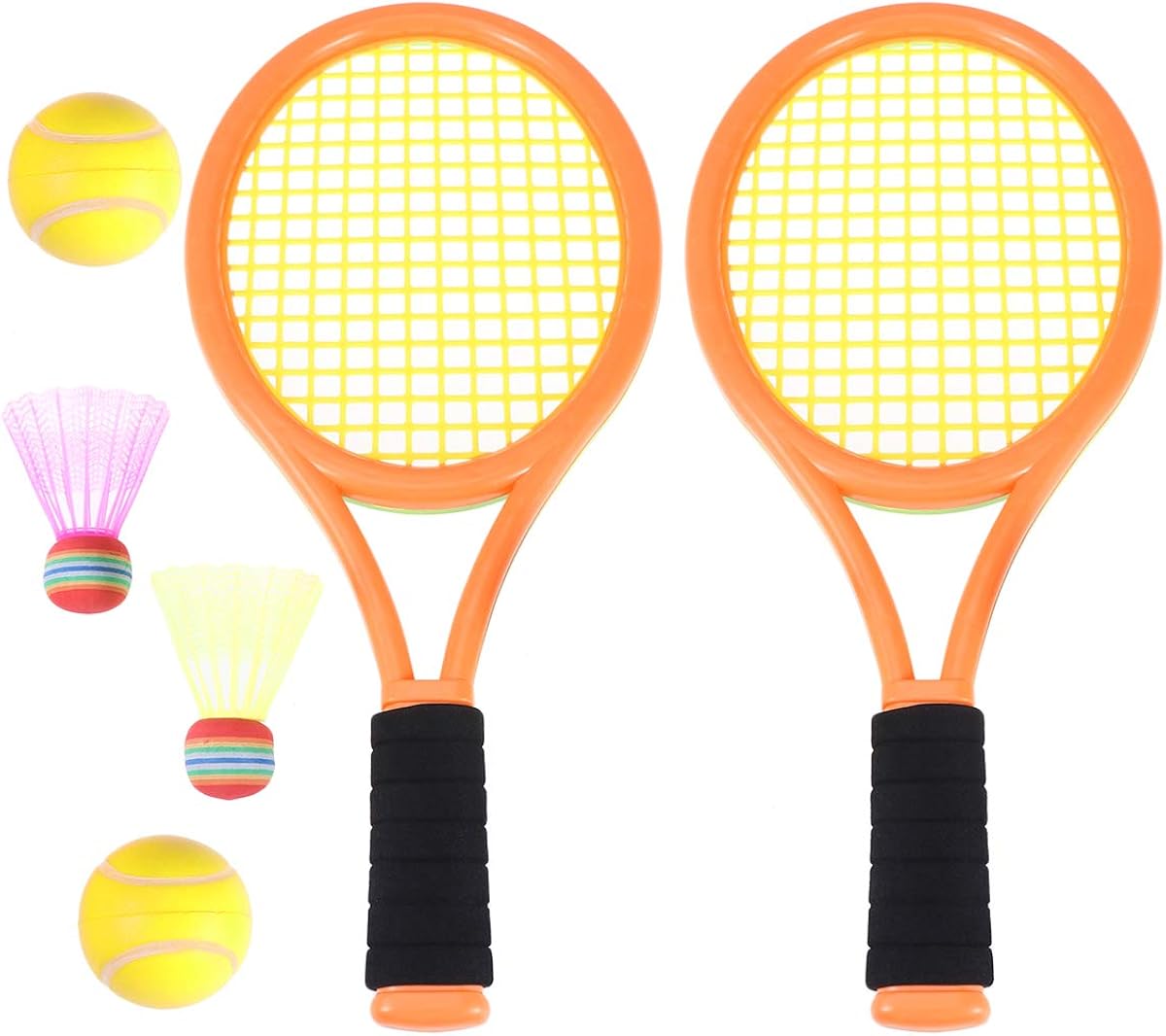 STOBOK Kids Tennis Racket Set Beach Toys Racquet for Kids Children Lawn