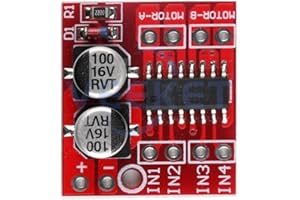 MX1508 1.5A Dual Motor Driver Board DC 2-Way PWM Speed Dual H-Bridge Stepper L298N MX1508 Driver Module