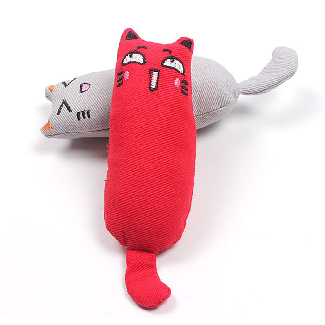 Legendog 5Pcs Catnip Toy, Cat Chew Toy Bite Resistant Catnip Toys for