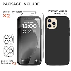 COFFKER for iPhone 12 Pro Max Case, [2X Camera