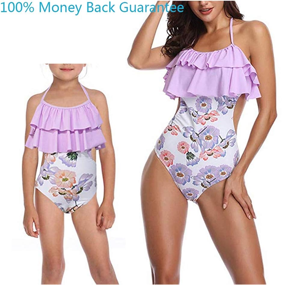 mom and baby girl matching swimsuits