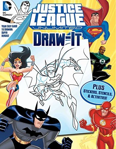 DC Justice League: Draw It (5) (LOVE TO DRAW) Paperback – February 17, 2015