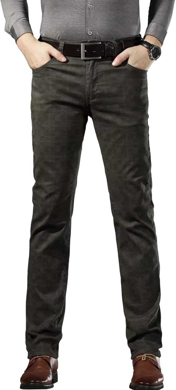 checkered mens jeans