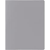 Hilroy 3-Prong Report Cover, 8-1/2” x 11”, Light Grey, 25 Per Pack (06211)
