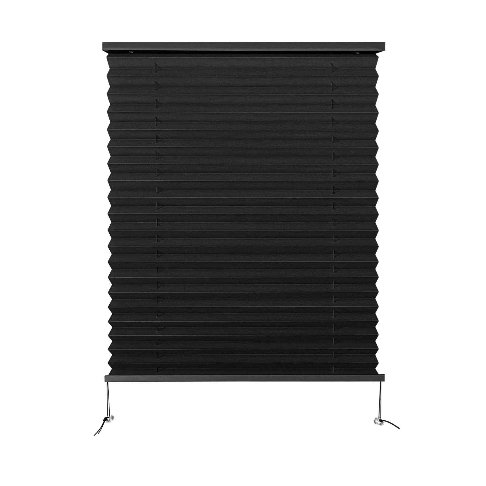 Photo 1 of Dulepax RV Blinds,RV Pleated Shades,RV Blinds Pleated Shades, 20" W x 24" L Black RV Window Shades,Camper Blinds,RV Window Blinds for RV Camper Travel Trailers Motorhome's Window