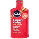 GU Energy, Liquid Energy, Strawberry Banana - 12 Count