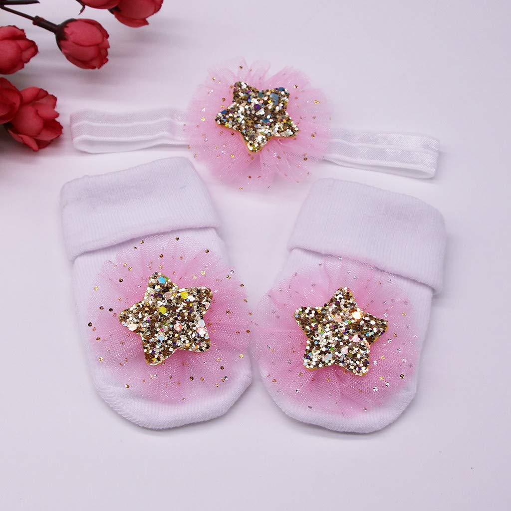 Chaussette Bebe Fille Naissance Dentelle Noeud Bapteme Blanc Conton Marige Ceremonie Bebe 0 24mois Ensemble Bandeaux Chaussettes Antiderapante Non Glissement Princesse Chaussure Bebe Fille 0 24m Chaussettes Et Collants Nertili Al
