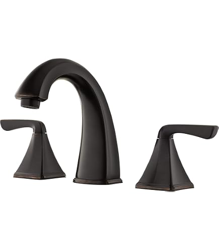 PFISTER LG149-610Y Waschtischarmatur Mit 2 Griffen – Toskanische Bronze, 20,3 Cm Breit, Wassersparend