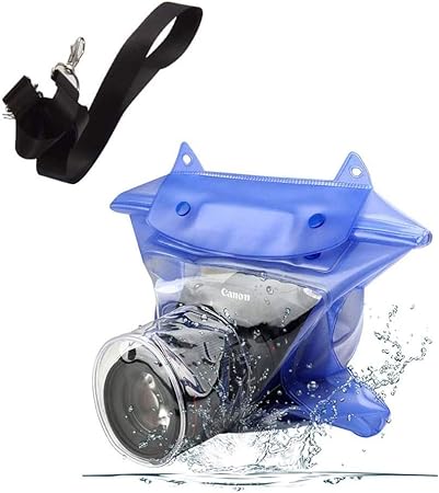 Amazon 一眼レフカメラ防水ケース 防水ポーチ デジカメ防水ポーチ 防水袋 高感度pvcタッチスクリーン 100 ウォータープルーフ プール 27 完全防水 撮影 8cm レインカバー レインジャケット 通販