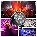 GLIME RGBW LED Dj Light Stage Lights Party Light 12 LEDs Par Lights DMX 512 Control Disco Lights for KTV Bar Show Wedding Strobe Light Clubs Light KTV Bar Show Wedding