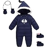 Ohrwurm Baby Boy Snowsuit Infant Girl Winter Clothes Toddler Jumpsuit Coat Jacket Outfit Hoodied