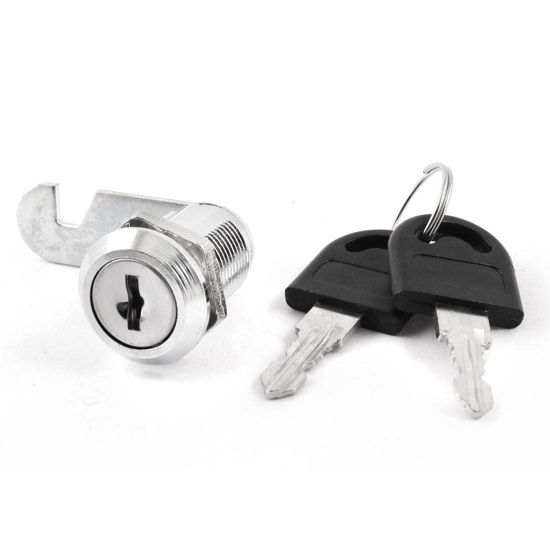 sourcingmap Home Cupboard Cabinet 18mm Thread Quarter Turn Cam Lock W 2 Keys