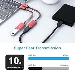 BENFEI USB C to USB 3.0 Adapter, 2 Pack USB C to A