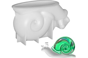 3d Snail Candle Mold - Multi-Use Silicone Molld, Simple Release for Chocolate, Jelly, Fudge, Mousse, Concrete, Creative Bakin