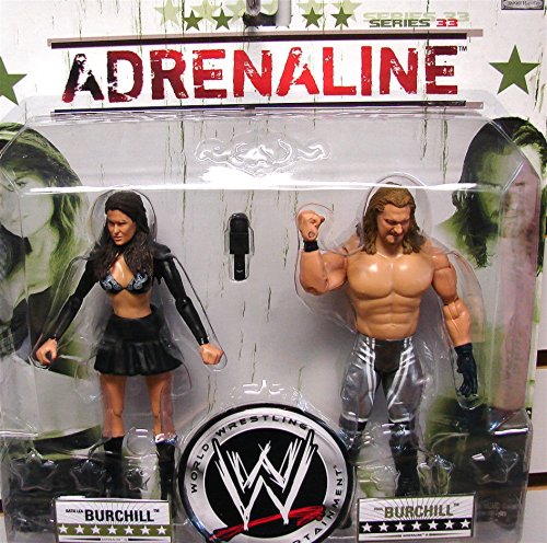 Buy KATIE & PAUL BURCHILL ADRENALINE 33 WWE JAKKS ACTION FIGURE 2 