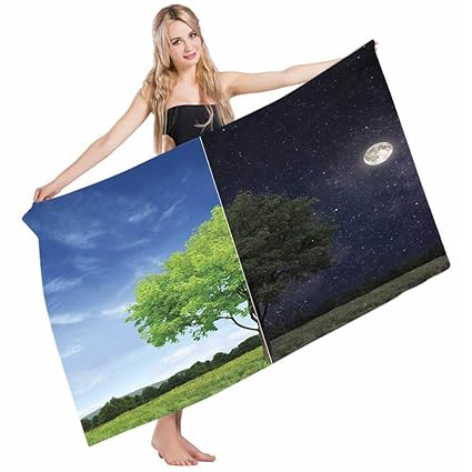 Amazon Com Mugod Beach Towel Bath Towels Nature Tree Of Life