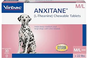 Anxitane M & L (L-Theanine) Chewable Tablets, 30 Count