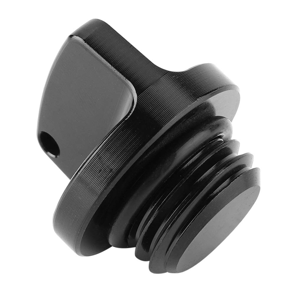 Broco Oil Filler Cap,Black CNC Aluminum Plug Cover for Honda CRF150R CB250F Yamaha Kawasaki Suzuki