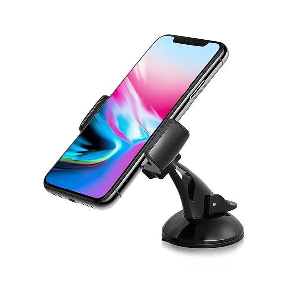 Handyhalterung auto - Everdigi KFZ Handy Halterung für Armaturenbrett und Windschutzscheiben Universal Handyhalter für iphone