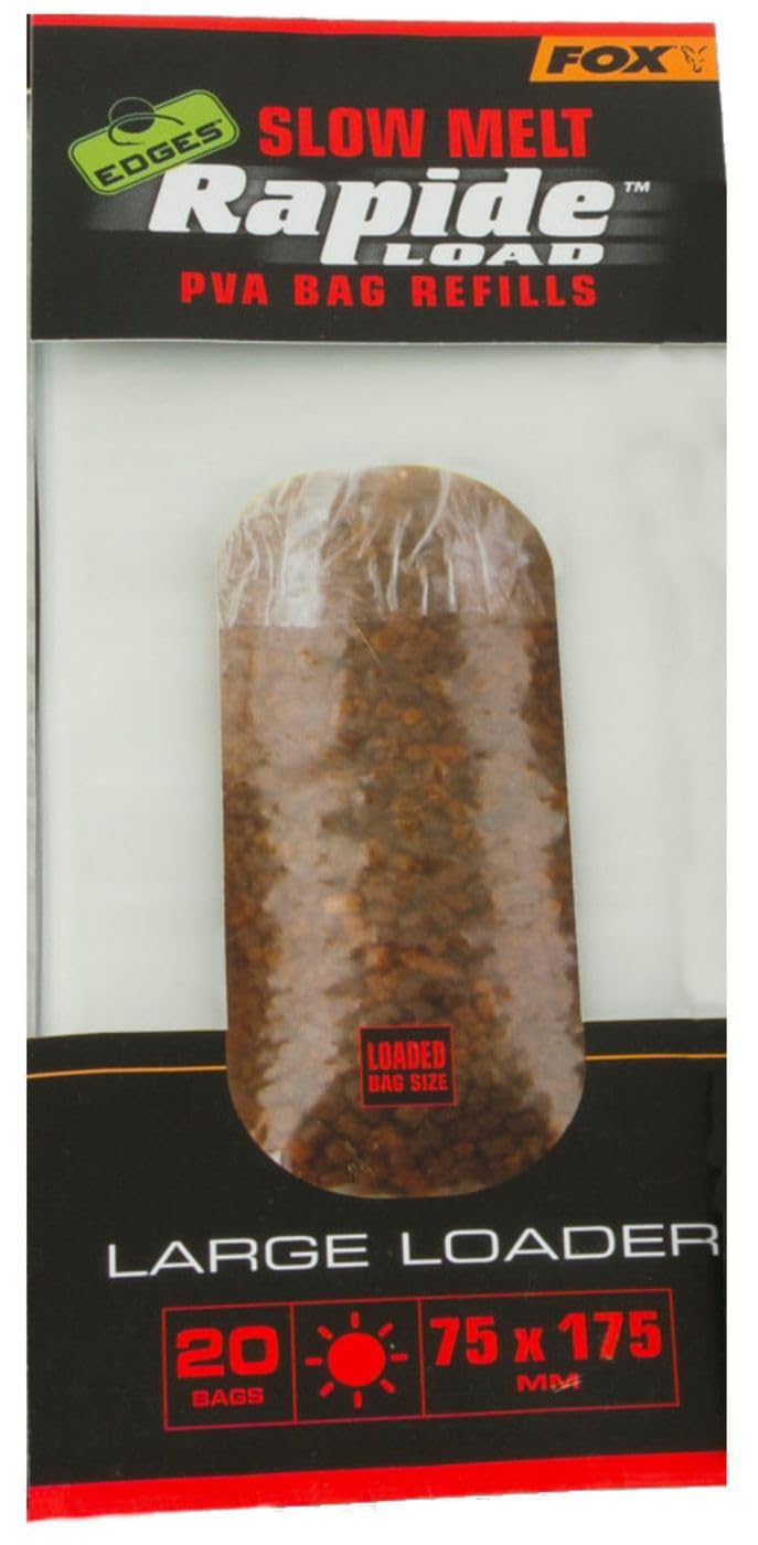 Fox Edges Rapide Slow Melt PVA Bags: 85 x 140mm