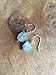 Aquamarine Dangle Earrings Sterling Silver For Women, Aquamarine Earrings Boho, Aquamarine Crystal Earrings, Aquamarine Earrings Drop, Raw Aquamarine Earrings