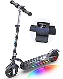 Gyroor Kids Electric Scooter with 180W Motor & LED