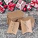 NUOLUX Pillow Box,Kraft Boxes,Kraft Paper Gift Box Candy Box with Rope（2.7x2 Inch)