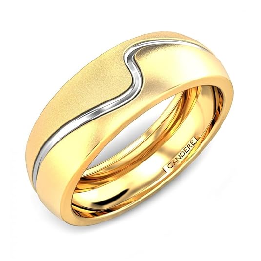 Buy Candere By Kalyan Jewellers Yellow Gold Ring for Men at Amazon.in